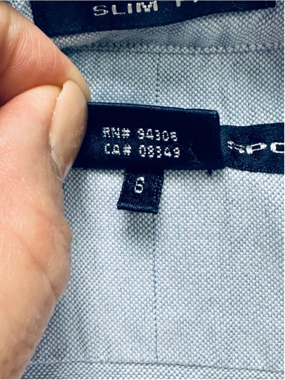 Vintage Ralph Lauren Sport Beagle Logo Oxford Shirt Women’s 6 Blue Hong Kong - Picture 8 of 14